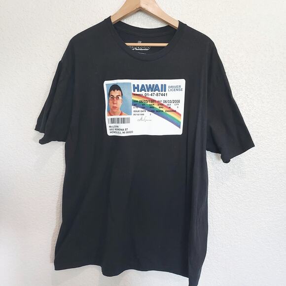 Other Other - Superbad McLovin Hawaii ID Short Sleeve Graphic Tee Size 2X